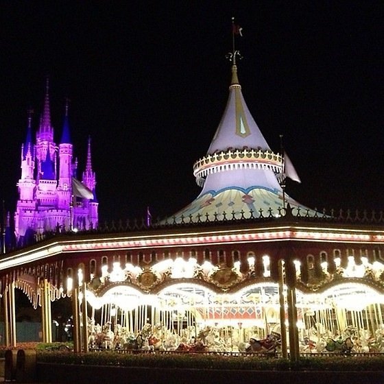 Fantasyland-at-Night