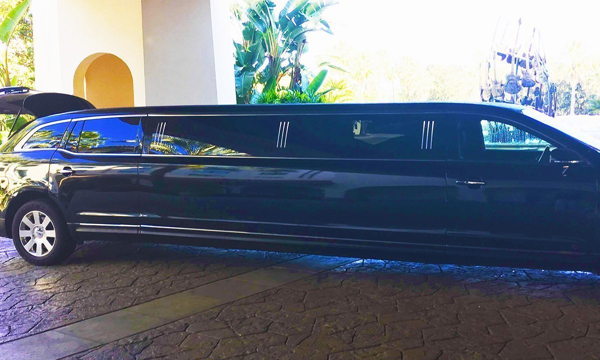 a stretch limousine