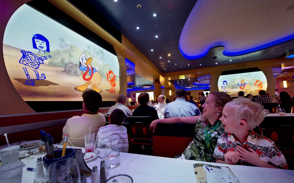 Animator's Palate Dining Room on Disney Cruise Line