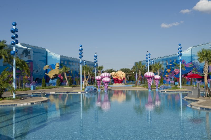 Walt Disney World Art of Animation Big Blue Pool