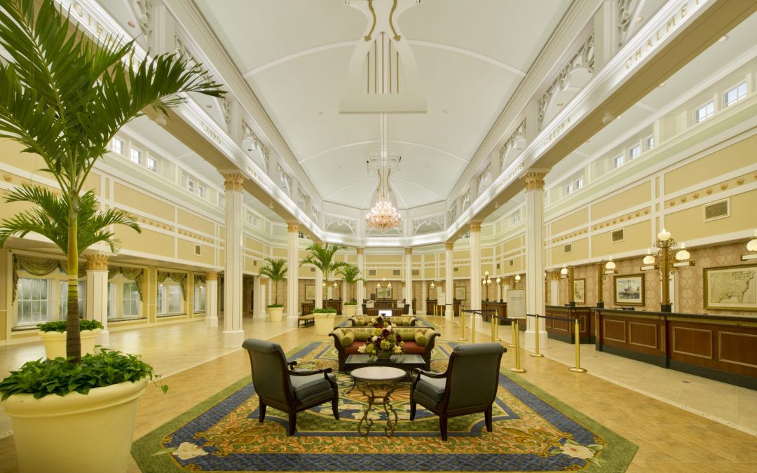 Disney's Port Orleans Riverside Lobby Moderate Resort