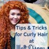 Curly Hair at Walt Disney World? Humidity, Rain, Rides - these are all nightmares for curly girls! Learn our top tips & tricks for rocking your naturally curly hair at Walt Disney World!