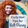Humidity, Rain, Rides - these are all nightmares for curly girls! Learn our top tips & tricks for rocking your naturally curly hair at Walt Disney World!