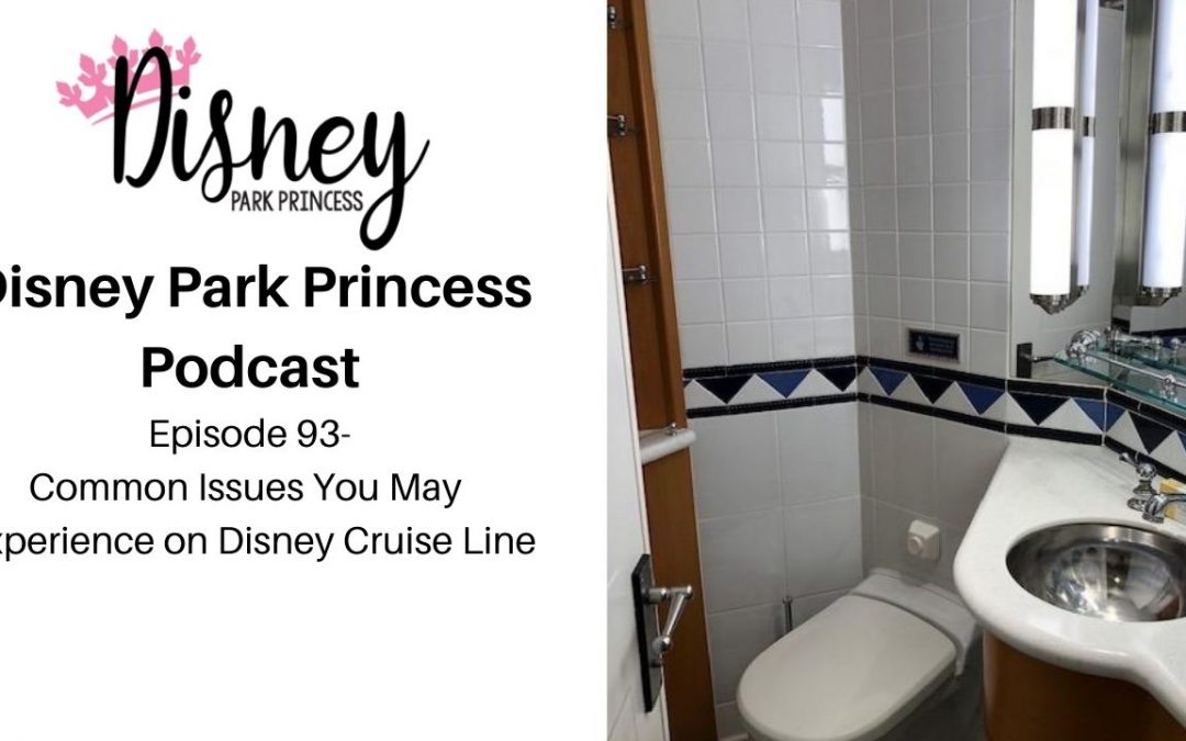 Disney Park Princess Podcast Episode 93 Common Issues You May Experience on Disney Cruise Line