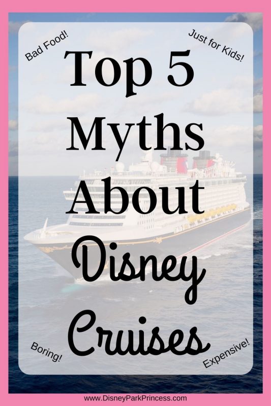"Disney Cruise Line is just for kids!" WRONG! We bust this and other myths about Disney Cruise Line. Learn why everything you think you know about Disney Cruise Line is wrong! 