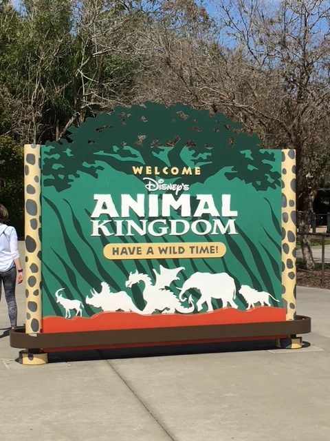 Walt Disney World Disney's Animal Kingdom Entrance Sign