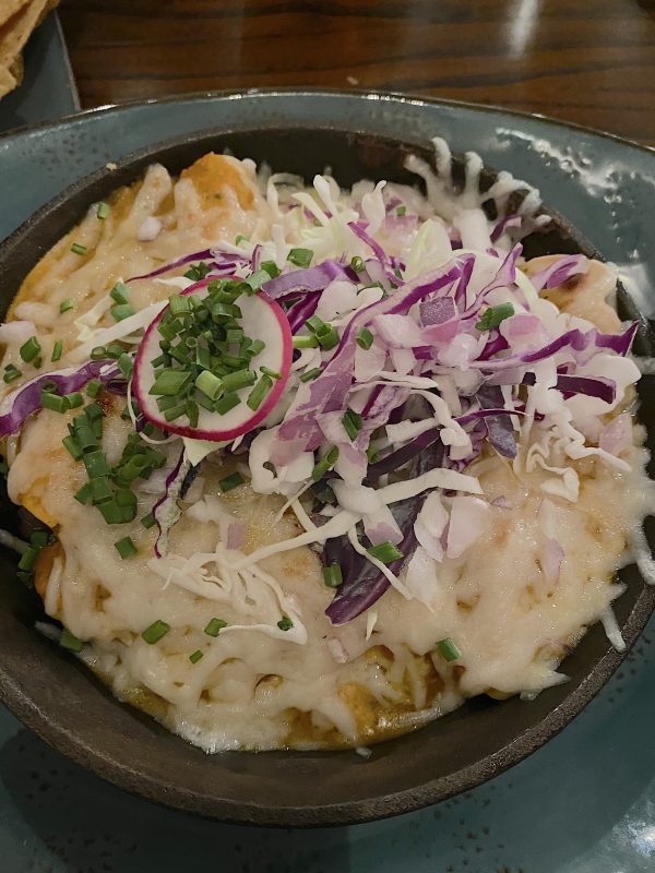 plant-based enchiladas