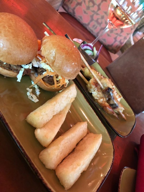 Favorite Things to Eat Disney's Animal Kingdom Nomad Lounge Impossible Sliders 