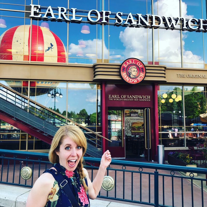 Earl of Sandwich Disneyland Paris Favorite Things to Eats