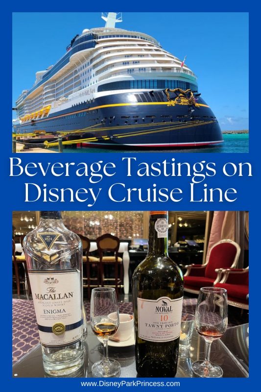 beverage tasting disney cruise line