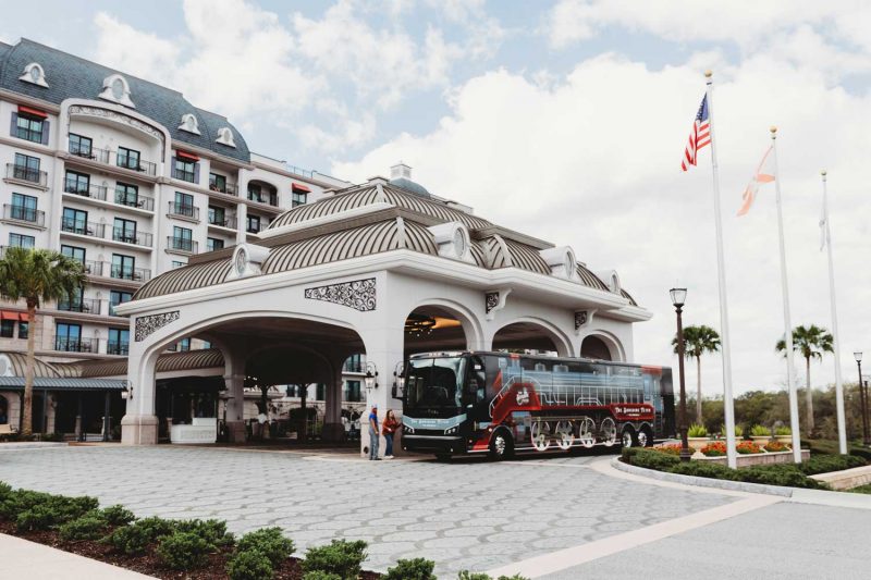 Sunshine Flyer Walt Disney World Transportation Motor Coach Riviera Resort