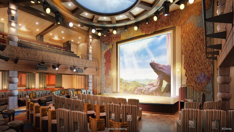 Disney Cruise Line Treasure Sarabi Theater